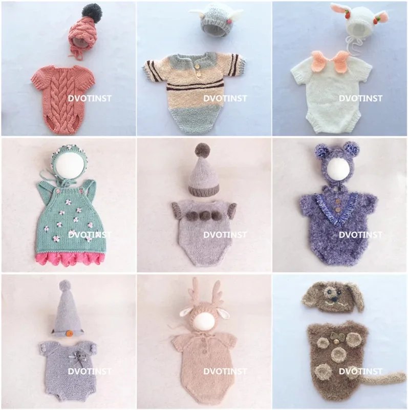 Baby Products Website - Pasgeboren Baby Fotografie Props Gehaakte Gebreide