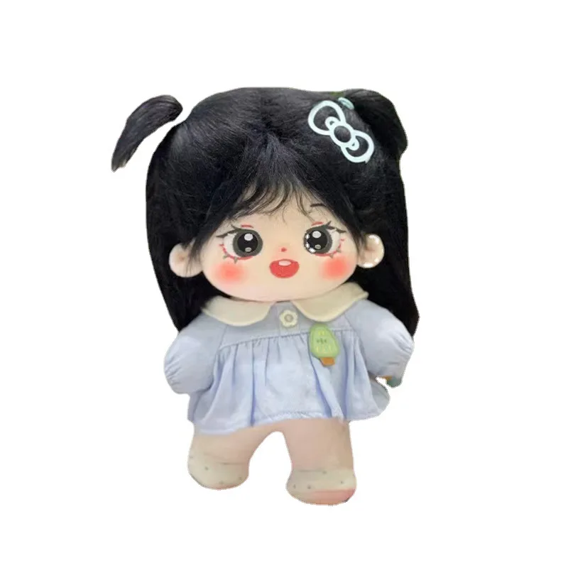 Baby Products Korea - 20Cm Baby Pop Met Zwart Lang