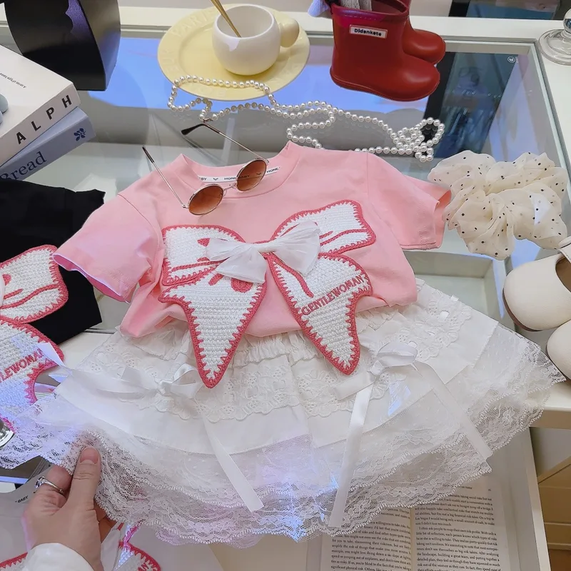 Baby Products Korea - Roze T-shirt Kleding Set voor Kinderen