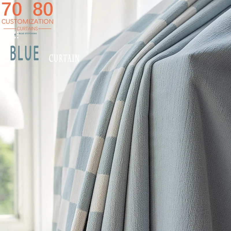 Nieuwe babyblauwe geruite jacq - Baby Products Rating recensie en prijs