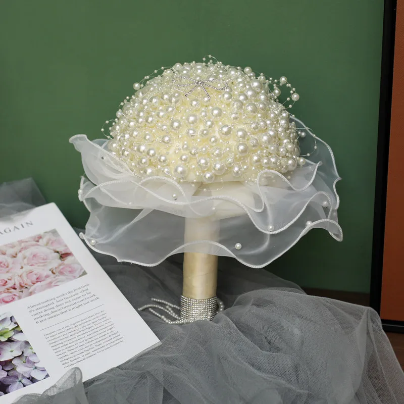 Bruidsboeket parel kristal dia - Baby Products Photoshoot recensie en prijs