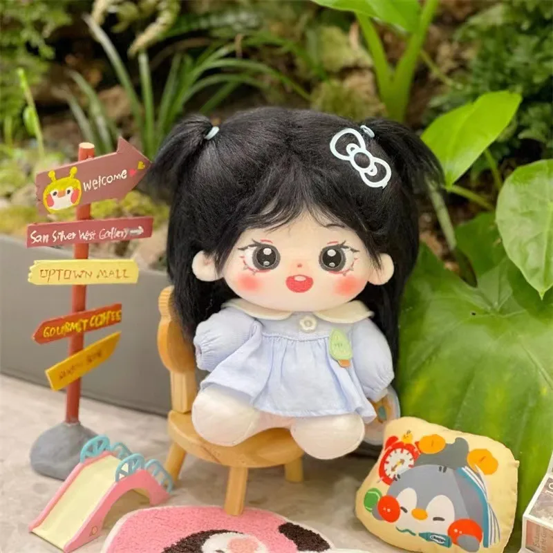 20Cm Baby Pop Met Zwart Lang H - Baby Products Korea recensie en prijs