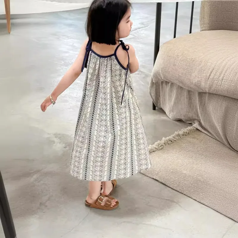 Meisjes Casual Jurken Zomer Ni - Baby Products Korea recensie en prijs