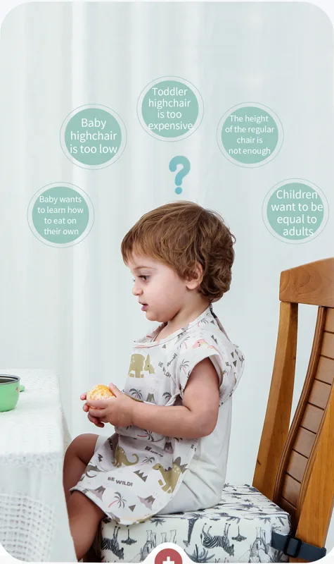INSULAR kinderzitkussen, draag - Baby High Chair Booster recensie en prijs