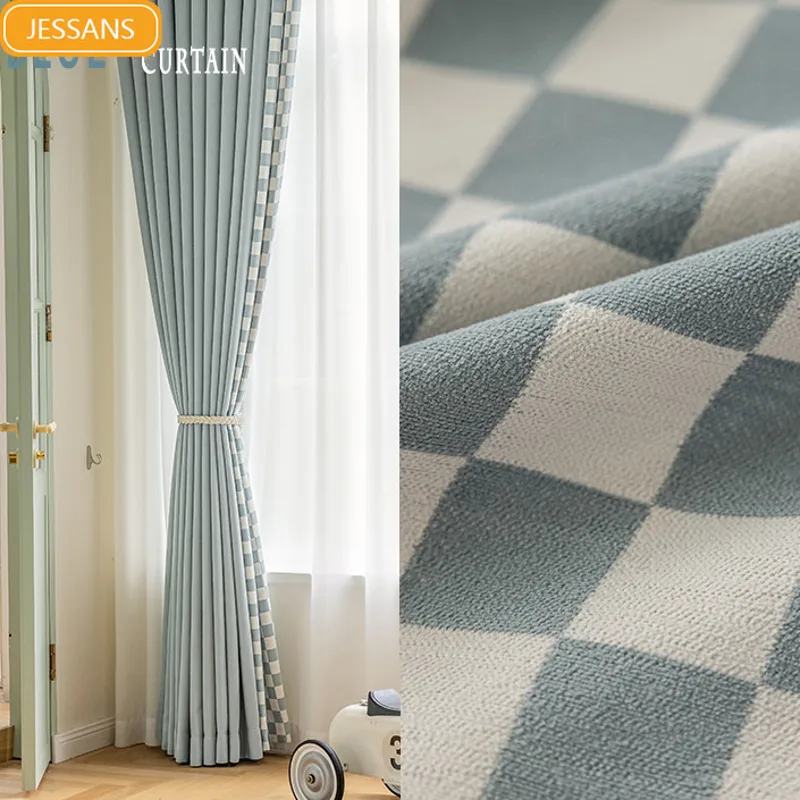 Nieuwe babyblauwe geruite jacq - Baby Products Rating recensie en prijs