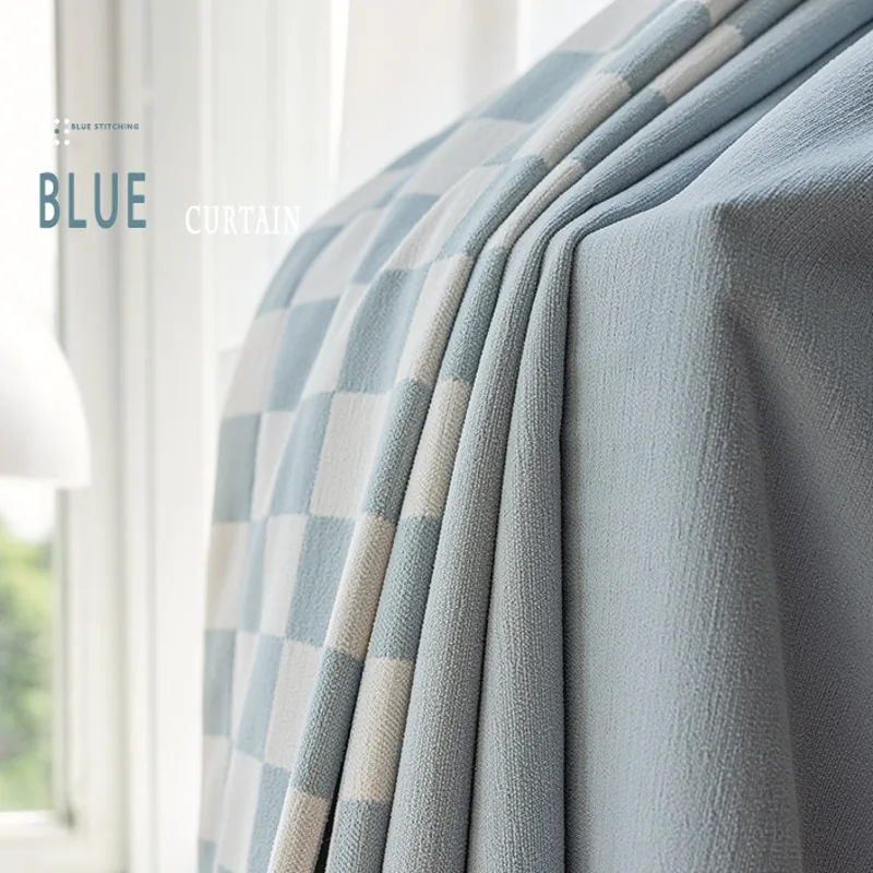 Nieuwe babyblauwe geruite jacq - Baby Products Rating recensie en prijs