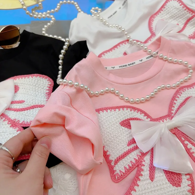 Roze T-shirt Kleding Set voor  - Baby Products Korea recensie en prijs