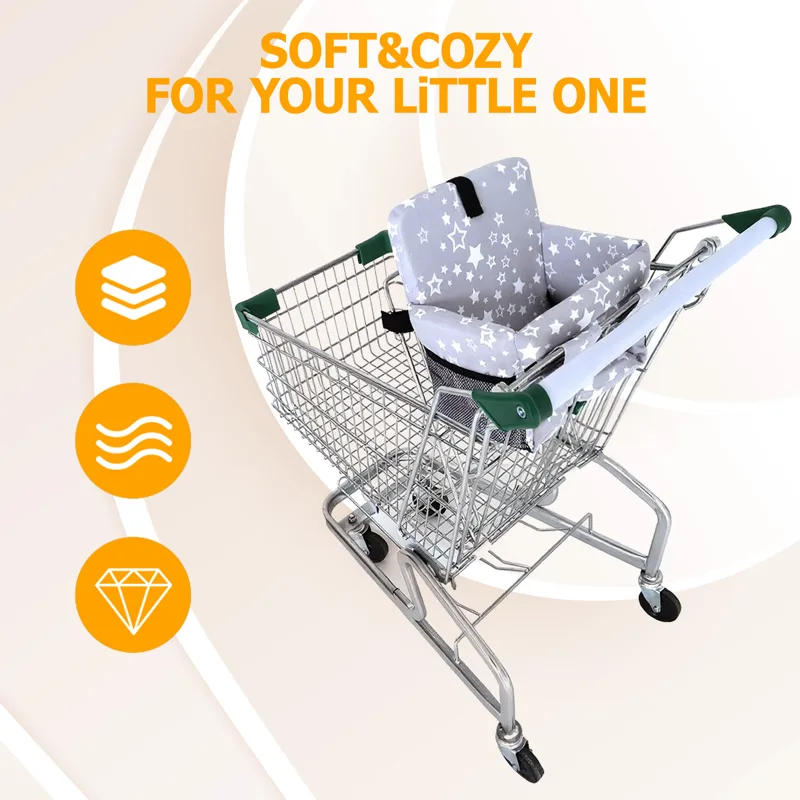 Hoes voor winkelwagens voor ba - Baby High Chair Booster recensie en prijs