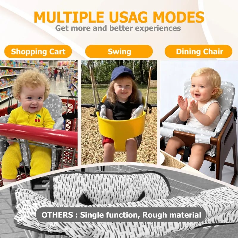 Hoes voor winkelwagens voor ba - Baby High Chair Booster recensie en prijs