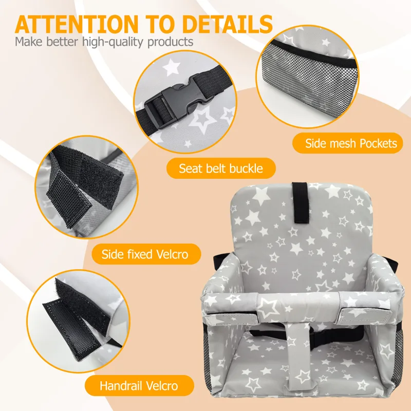 Hoes voor winkelwagens voor ba - Baby High Chair Booster recensie en prijs